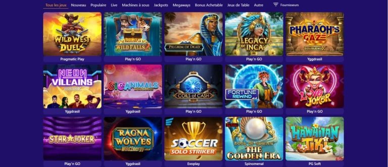 X1 Casino jeux